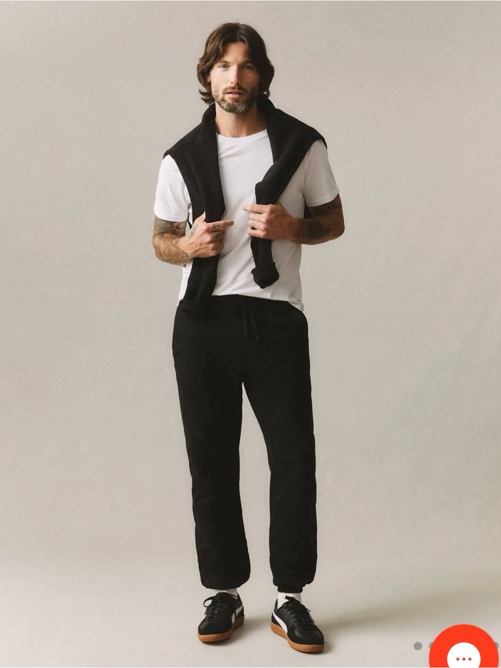 American Giant Men's Classic Sweatpants Size M Color Black NWOT